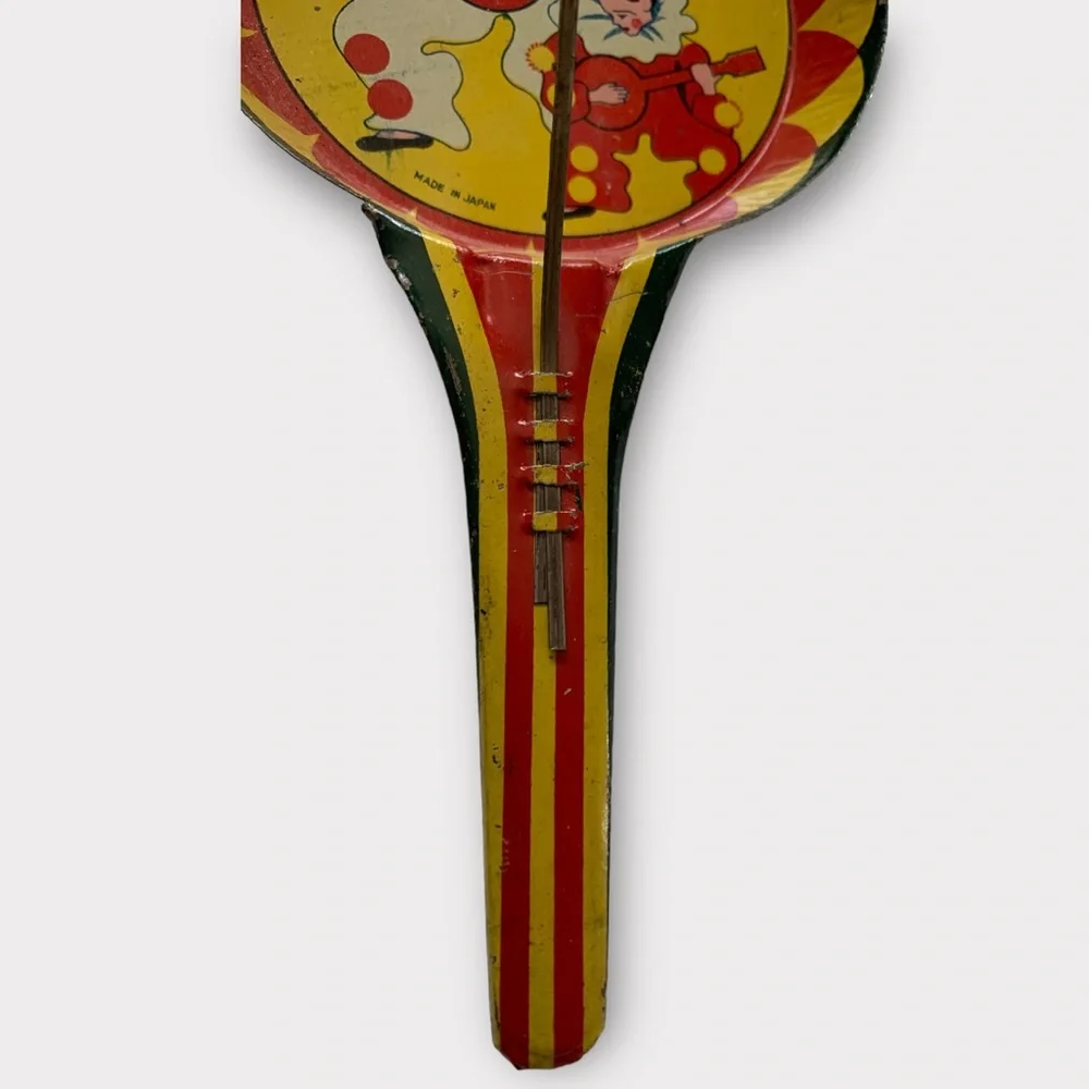 Vintage Tin Double Clapper Clown Noise Makers